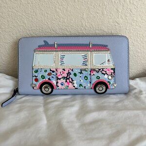 KATE SPADE California Dreaming Surf Van Long Wallet